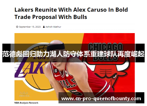 范德彪回归助力湖人防守体系重建球队再度崛起